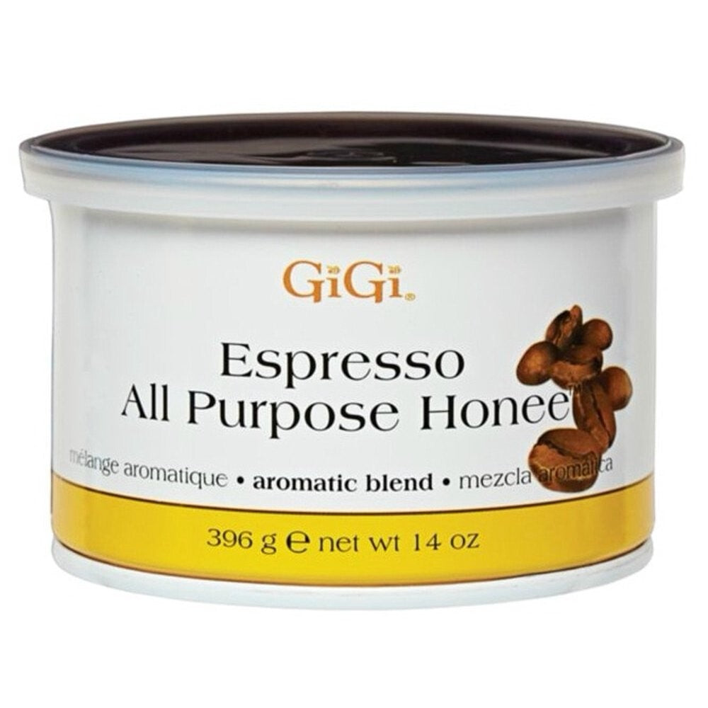 All Purpose Espresso Honey Wax - Natural Hair Removal, 14oz