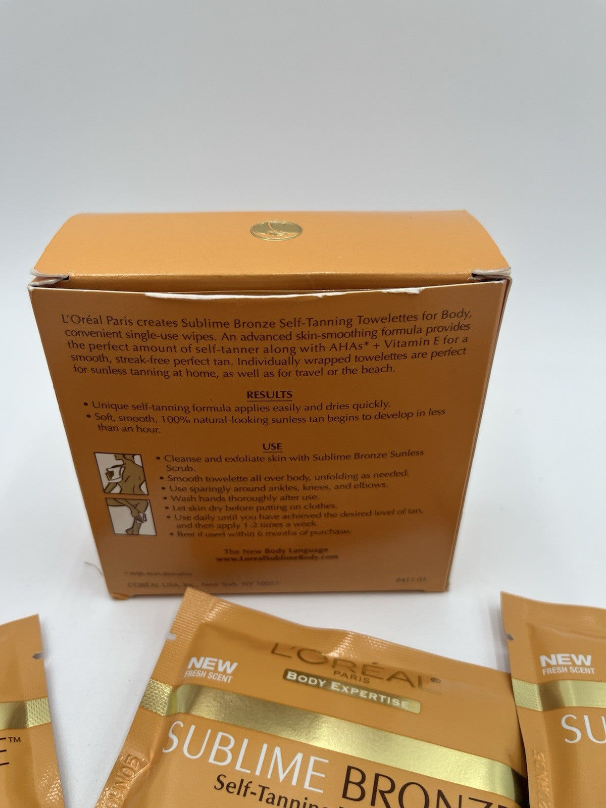 Self-Tanning Towelettes Medium Tan 11 Count - Natural Bronze Glow