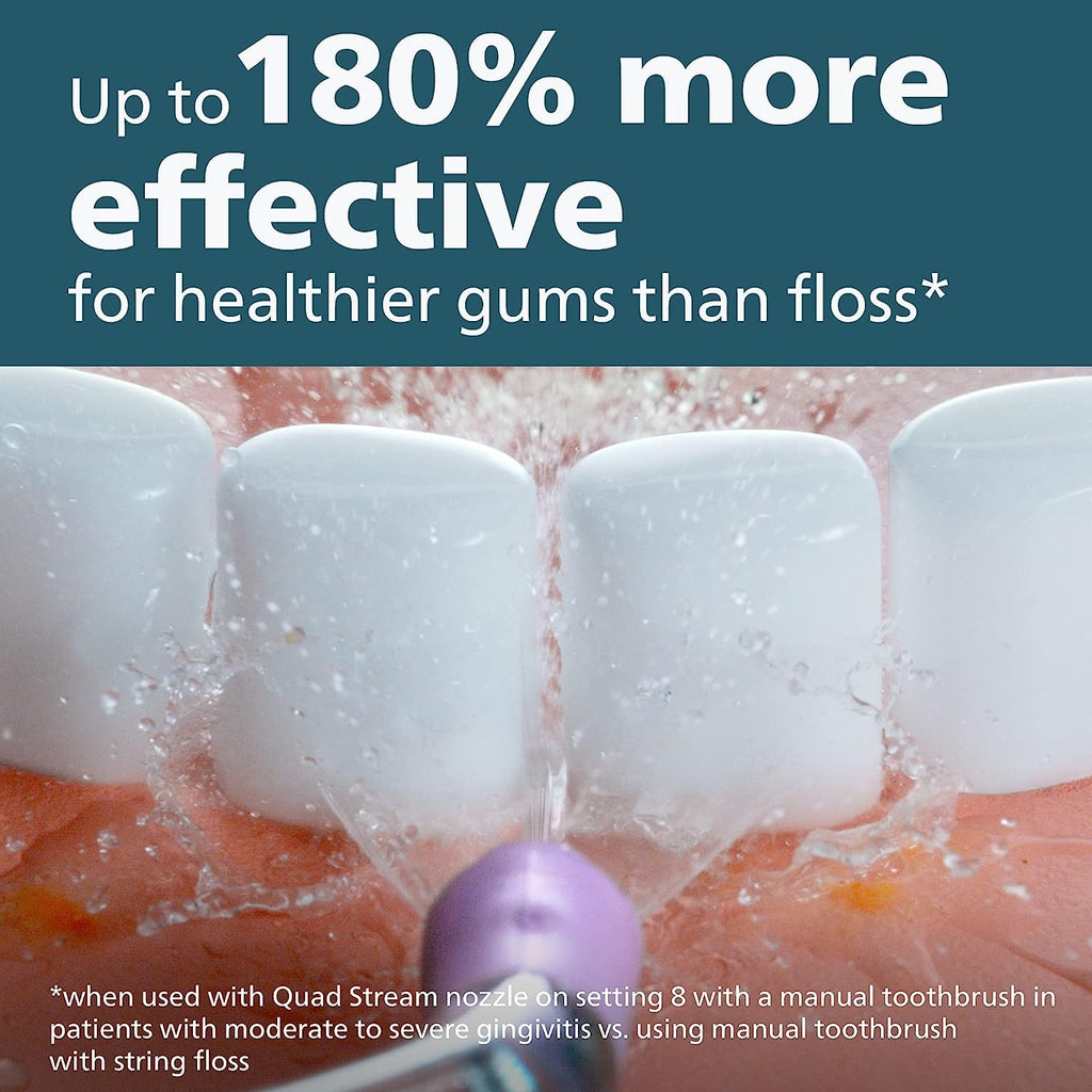 Water Flosser Oral Irrigator 3000 White HX3711/20 - Cordless & Deep Clean