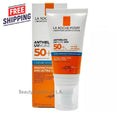 Moisturizing Sunscreen Cream SPF50 for Sensitive Skin - Fragrance Free, Water-Resistant, 50ml