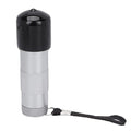 Press Nail Art Flashlight with 12 LED Chips Handheld Nail Lamp Metal