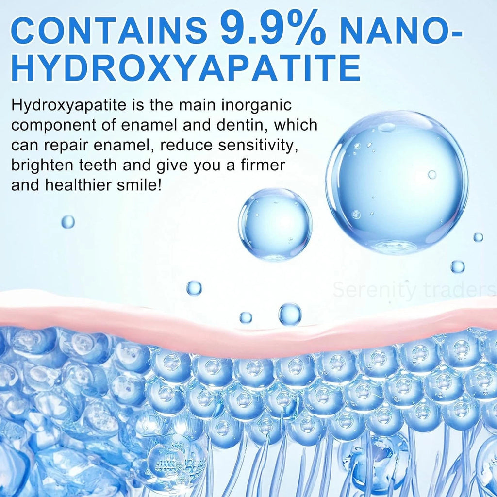 Hydroxyapatite Toothpaste 4.23 Oz - Enamel Repair Natural Whitening Fluoride-Free
