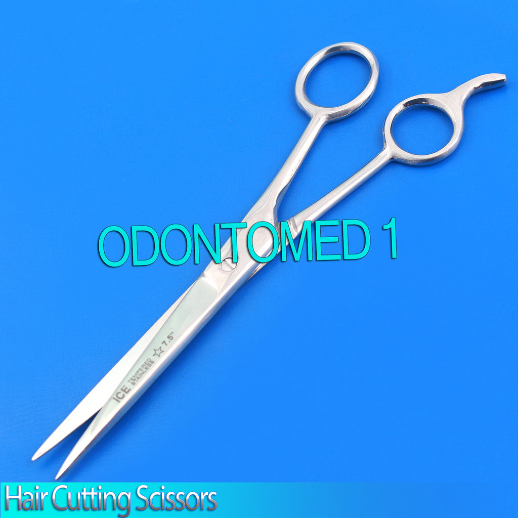 7.5-Inch ICE Tempered Hair Cutting Scissors for Stylists & Barbers