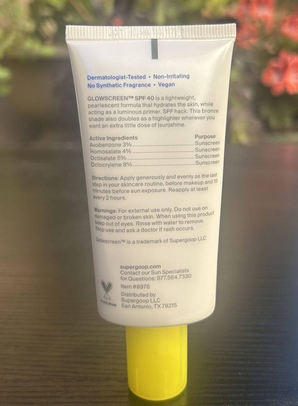Supergoop Glow Screen SPF 40 Face Sunscreen with Hydrating Glow - 1.7 fl oz