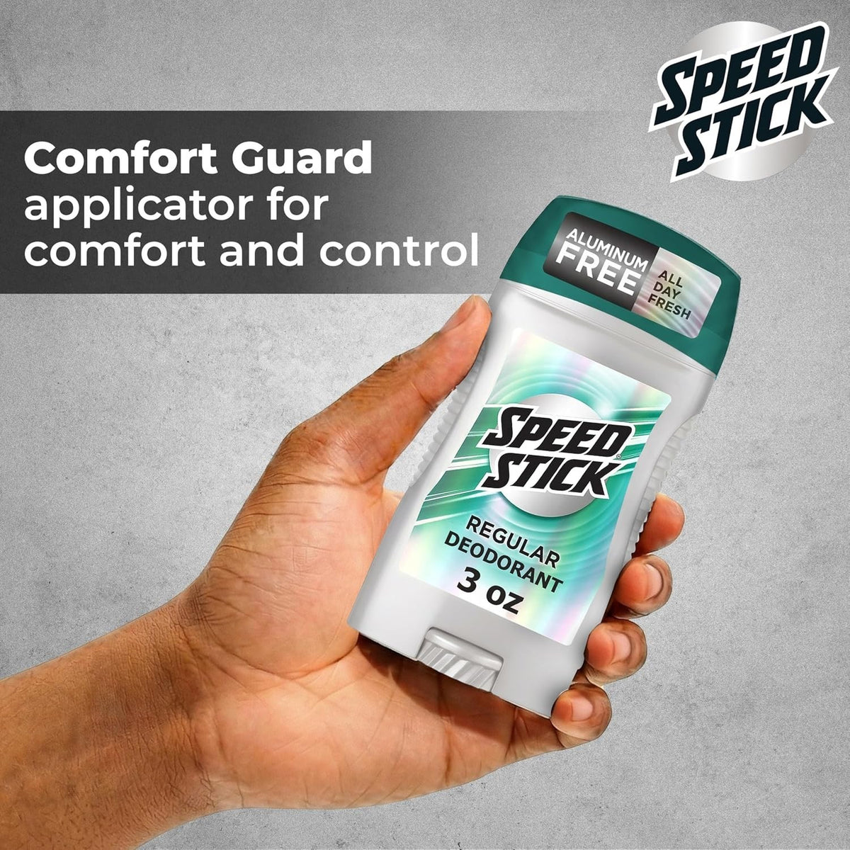 Men's Deodorant - 24H Odor Control, Aluminum-Free, 3 Ounce, 4 Pack