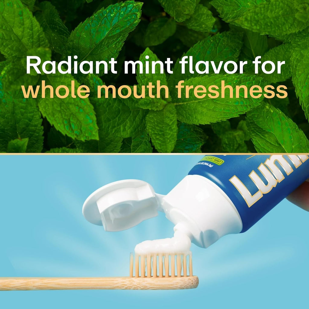 Nano Hydroxyapatite Whitening Toothpaste - Enamel Repair & Brightening - 3.75 oz, 2 Pack