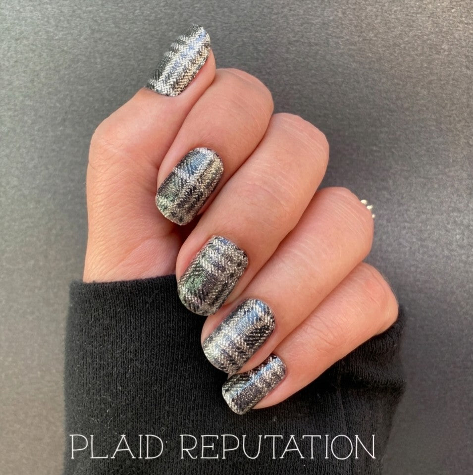 Color Street Nail Polish Strips - Plaid Reputation Retired Set
