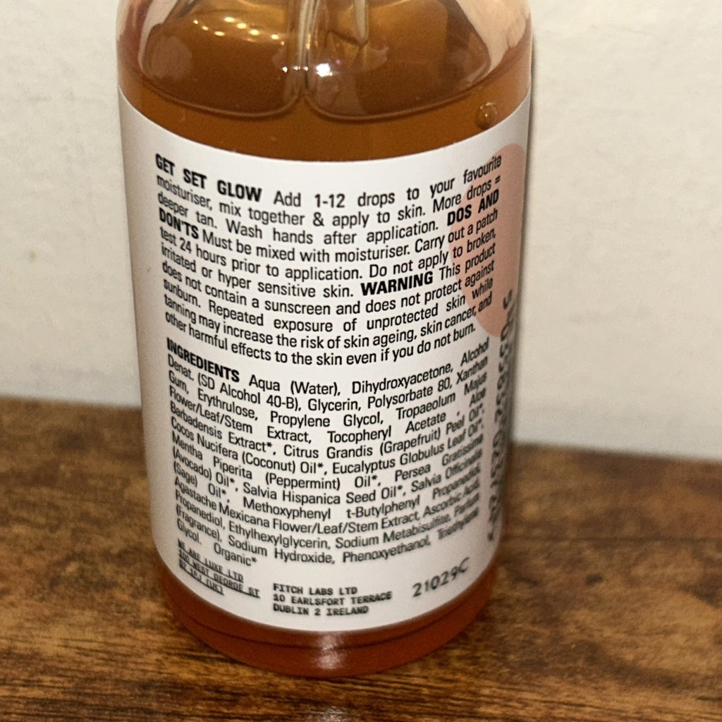 Self-Tanning Drops Light Peach for Face & Body - 50ml, Vegan & Cruelty-Free