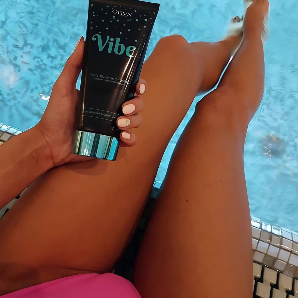 Onyx Vibe Tanning Accelerator Lotion for Fast, Even, Deep Tan 6.76 fl oz