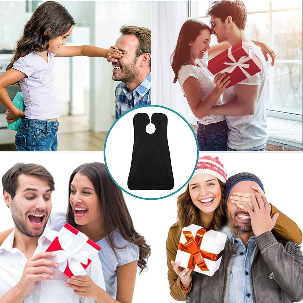 Beard Trimming Bib Apron Hair Clippings Catcher for Grooming & Shaving
