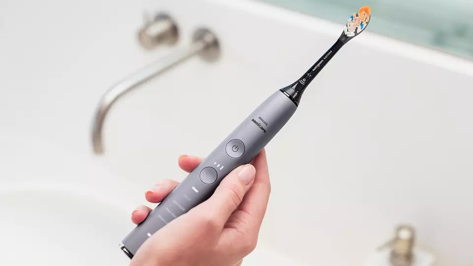 Electric Sonic Toothbrush Handle for Oral Care - Philips Sonicare DiamondClean 9500