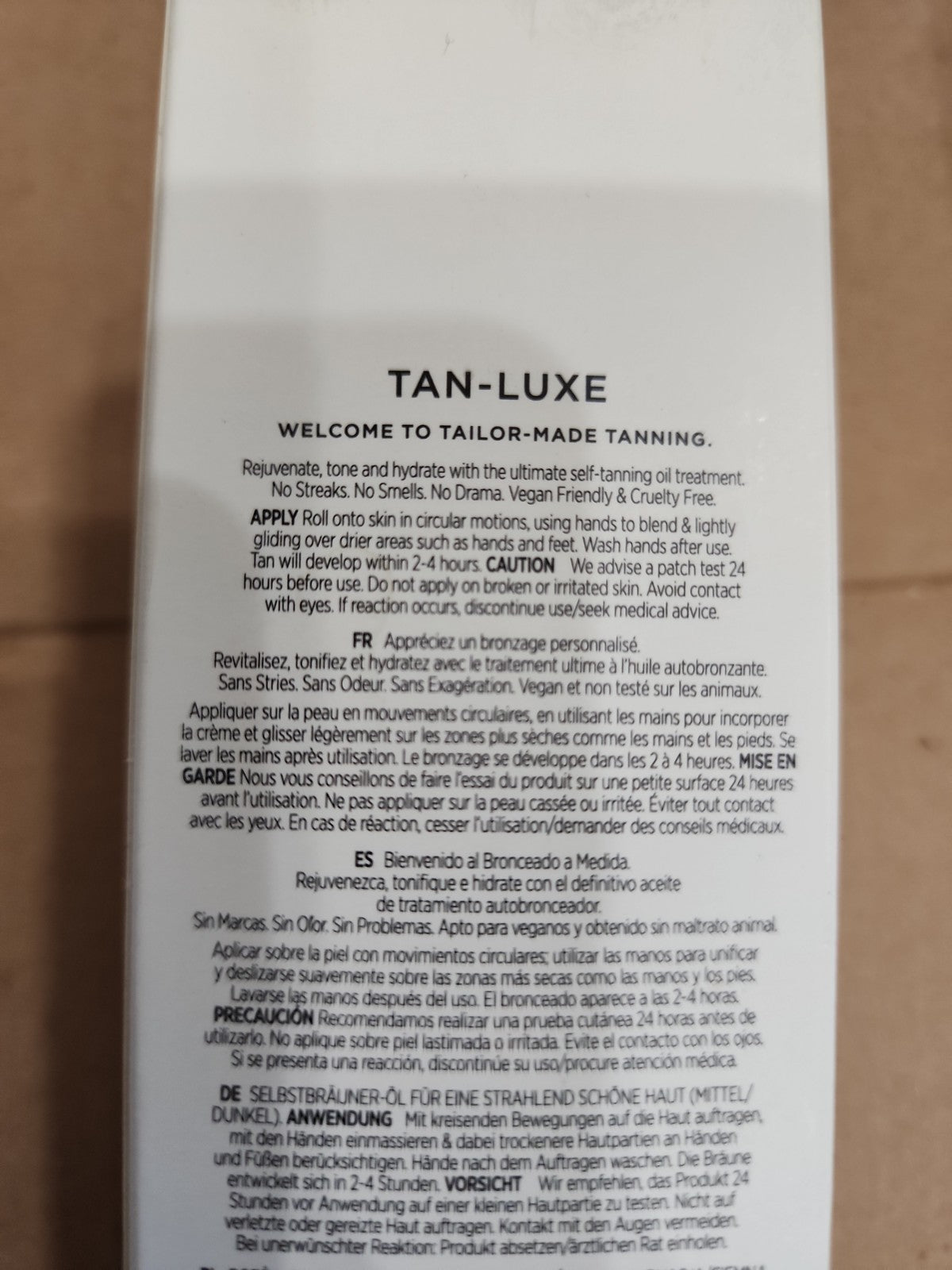 Self-Tanning Oil Medium/Dark Tan-Luxe Wonder Oil 100ml