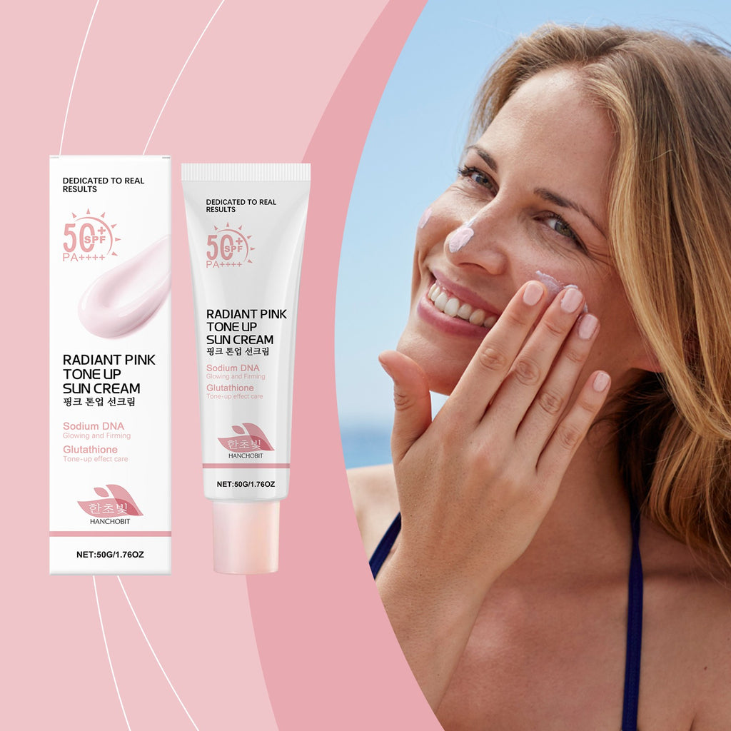 SPF 50 Face & Body Sunscreen with Brightening Niacinamide & Glutathione - Pack of 1/2/4