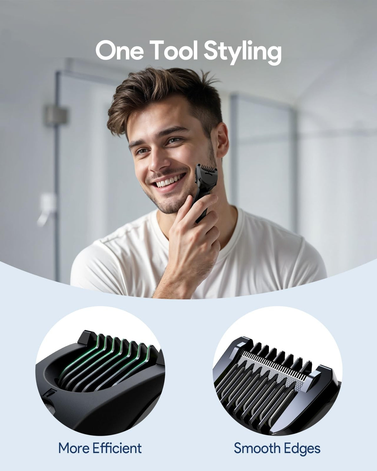 14-in-1 Adjustable Grooming Guard for Shaving & Trimming - 0.4-10mm