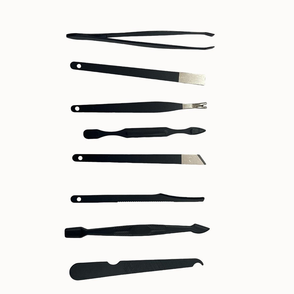 18-Piece Multi-Function Nail Repairing Forceps Manicure Set with Carry Case