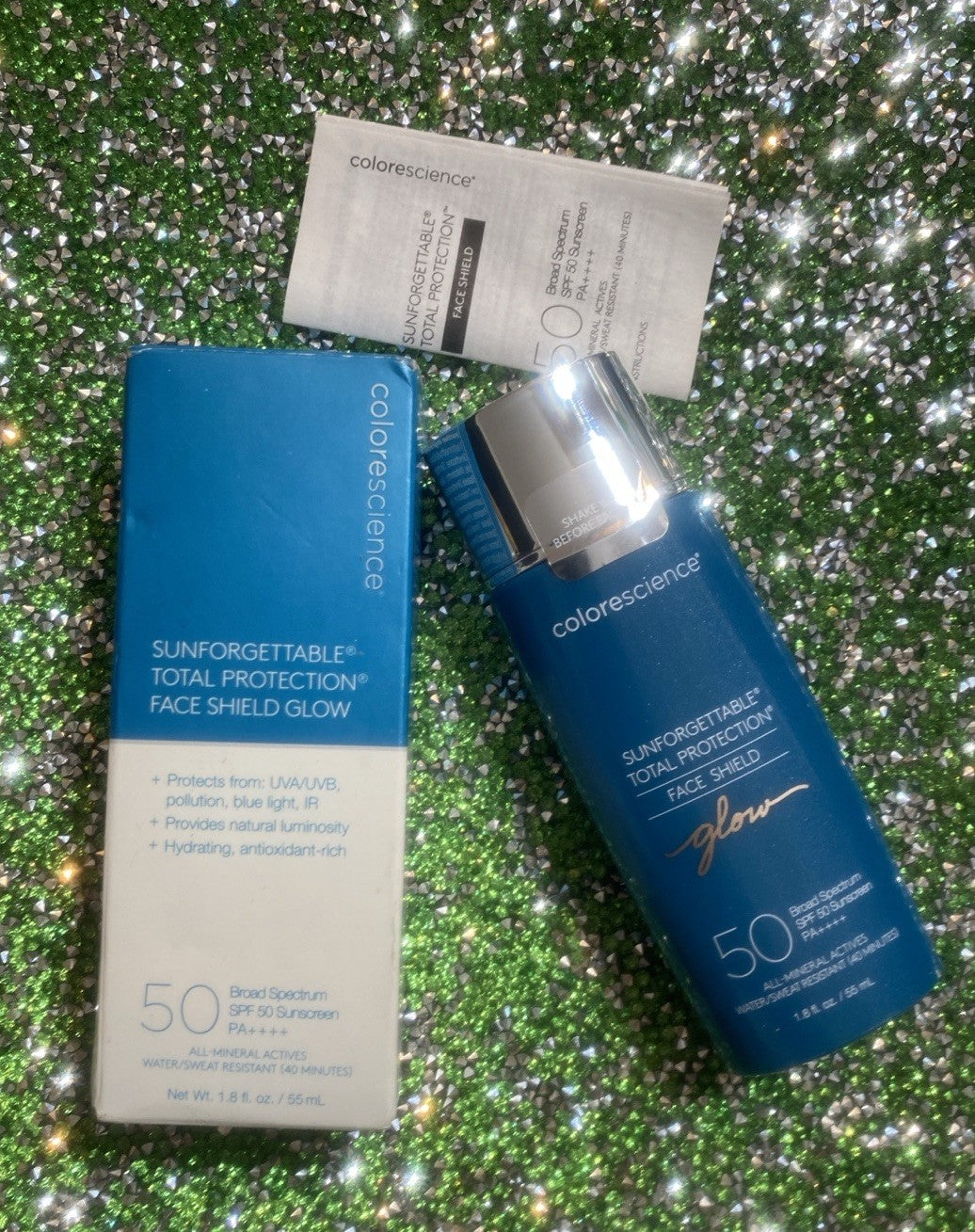SPF 50 Face Shield Sun Protection with Glow - 1.8 fl oz