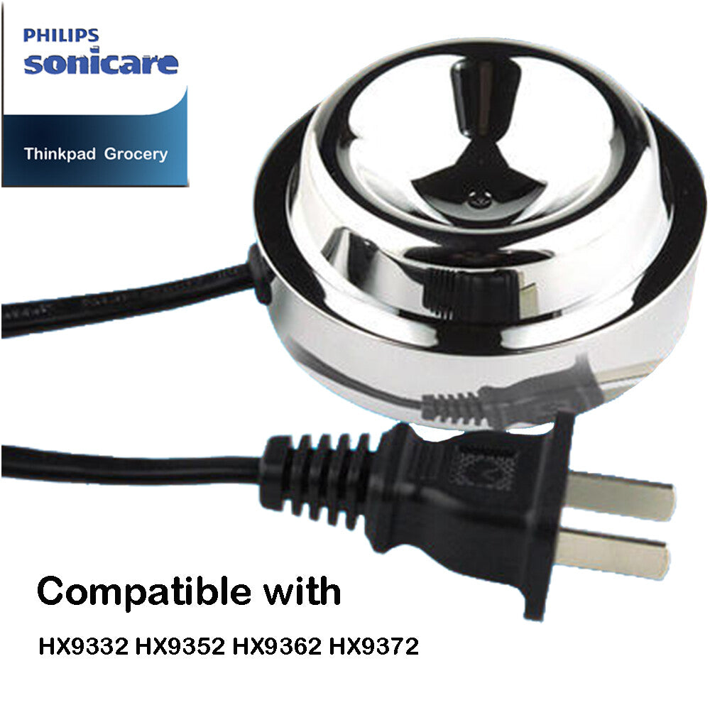 Replacement Charger Base for Philips Sonicare DiamondClean HX9350 HX9370 HX93 - Universal Power Dock