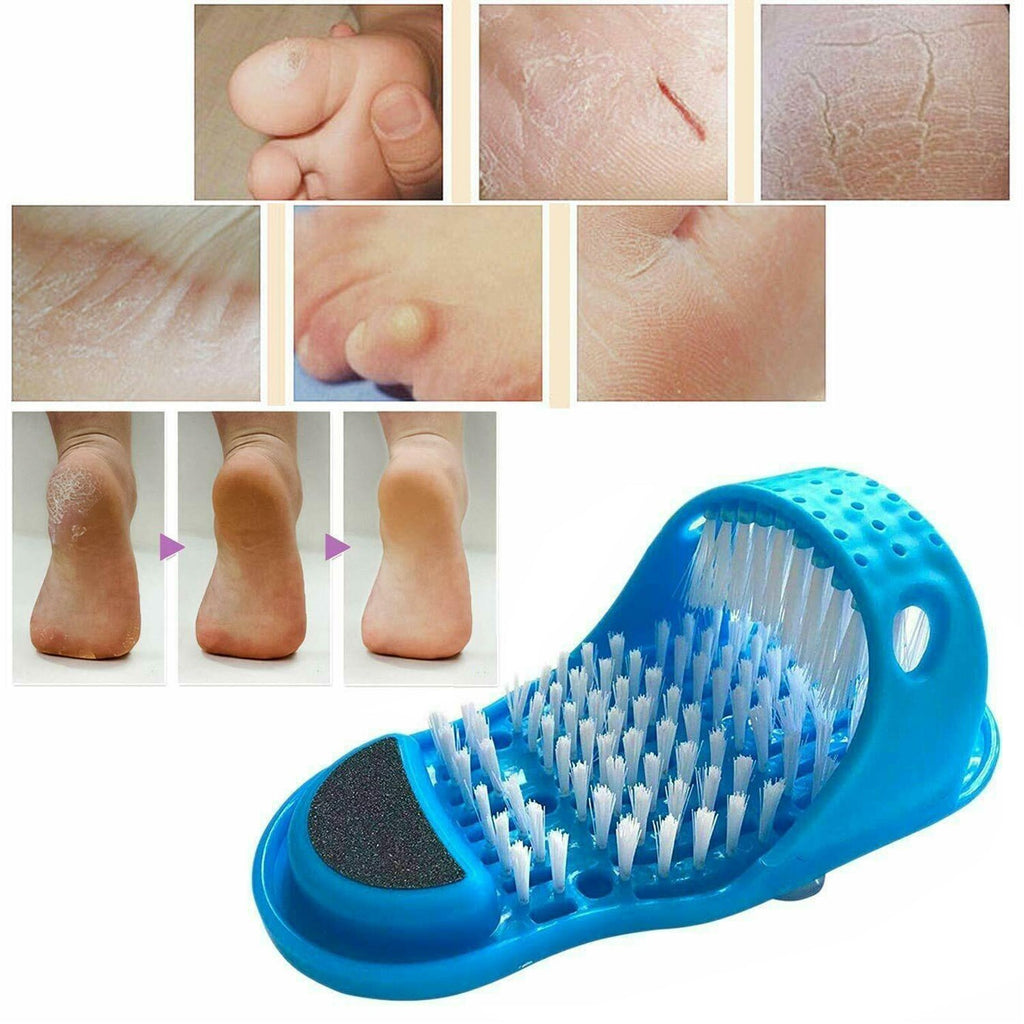 Foot Scrubber Exfoliating Massager for Shower Feet Non-Slip Brush