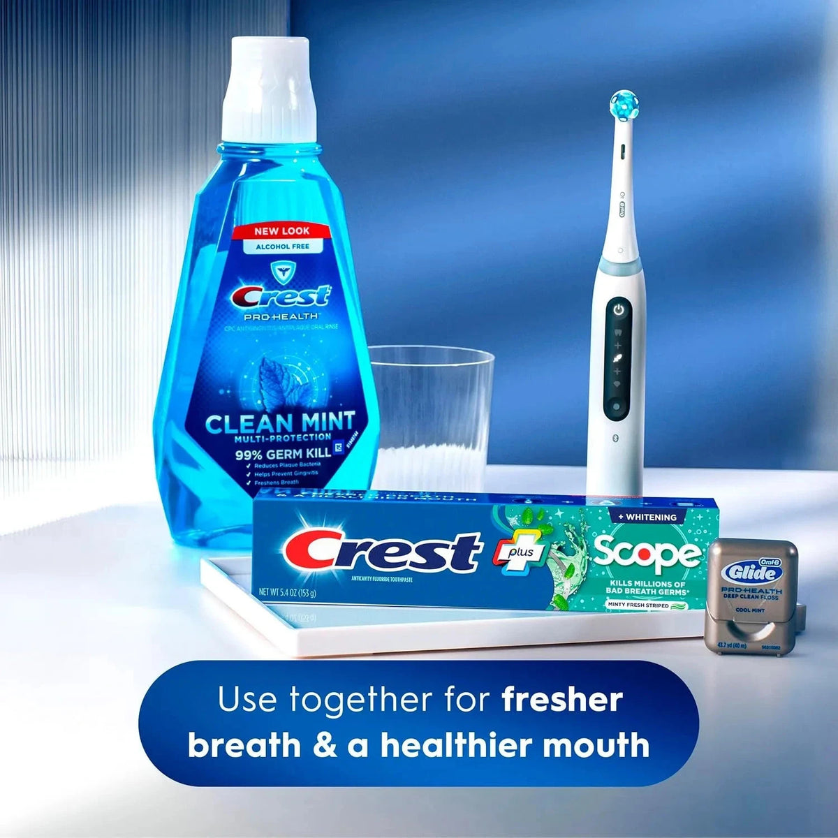 Whitening Toothpaste Pack of 3 - Fluoride Anticavity Mint Fresh Breath