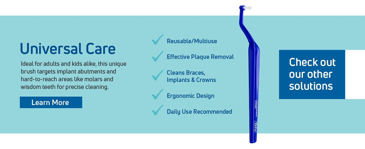 Orthodontic Soft Toothbrush with Narrow Head & Flexible Neck for Braces & Implants