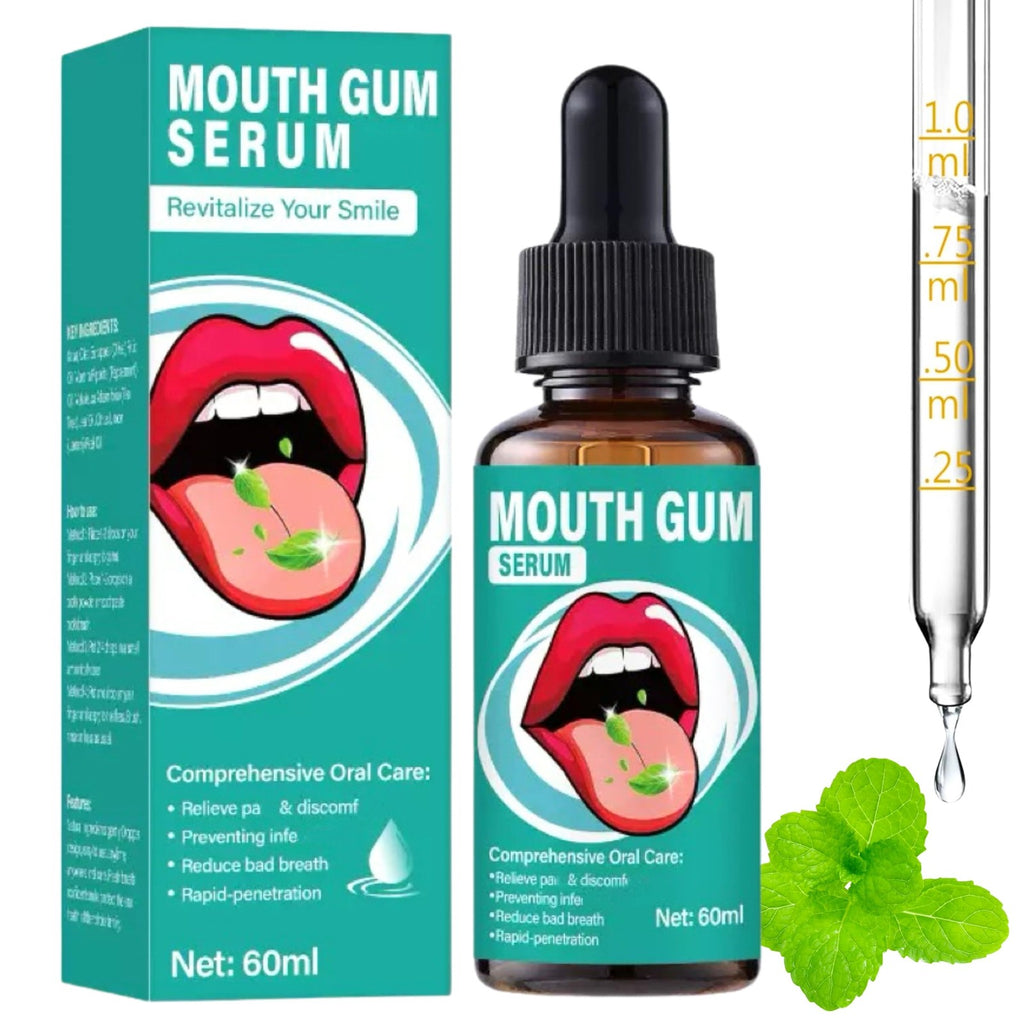 Gum Restore Drops for Receding Gums - Natural Oral Care Serum, 1 Fl Oz