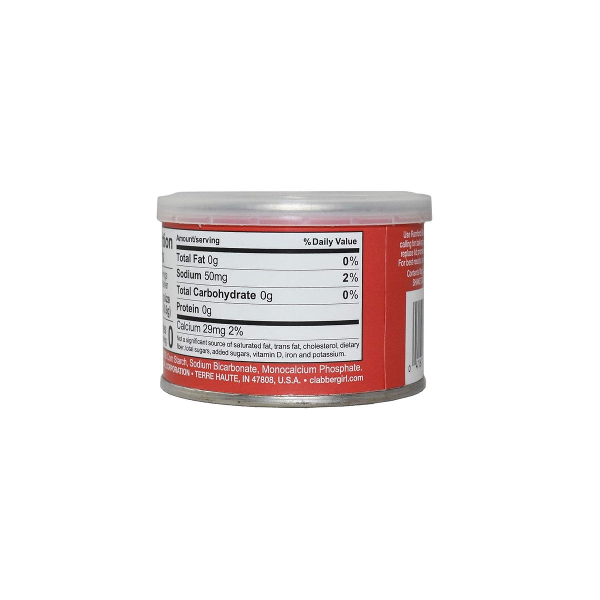 Baking Powder - Non-GMO, Gluten-Free, Kosher, Vegan, 4 Ounce Can