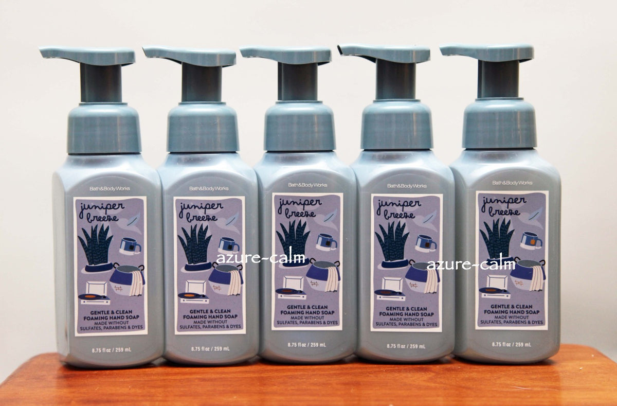 Foaming Hand Soap Bundle - Juniper Breeze Scent, 8.75oz x 5