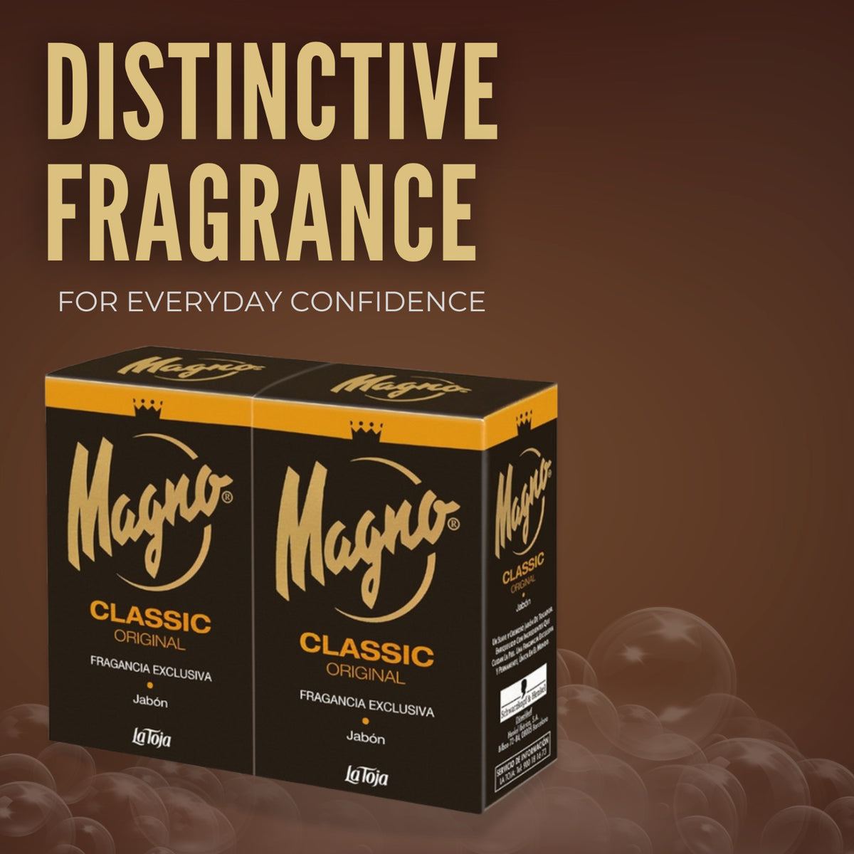 Men's Classic Bar Soap 4-Pack - Masculine Scent, 100g