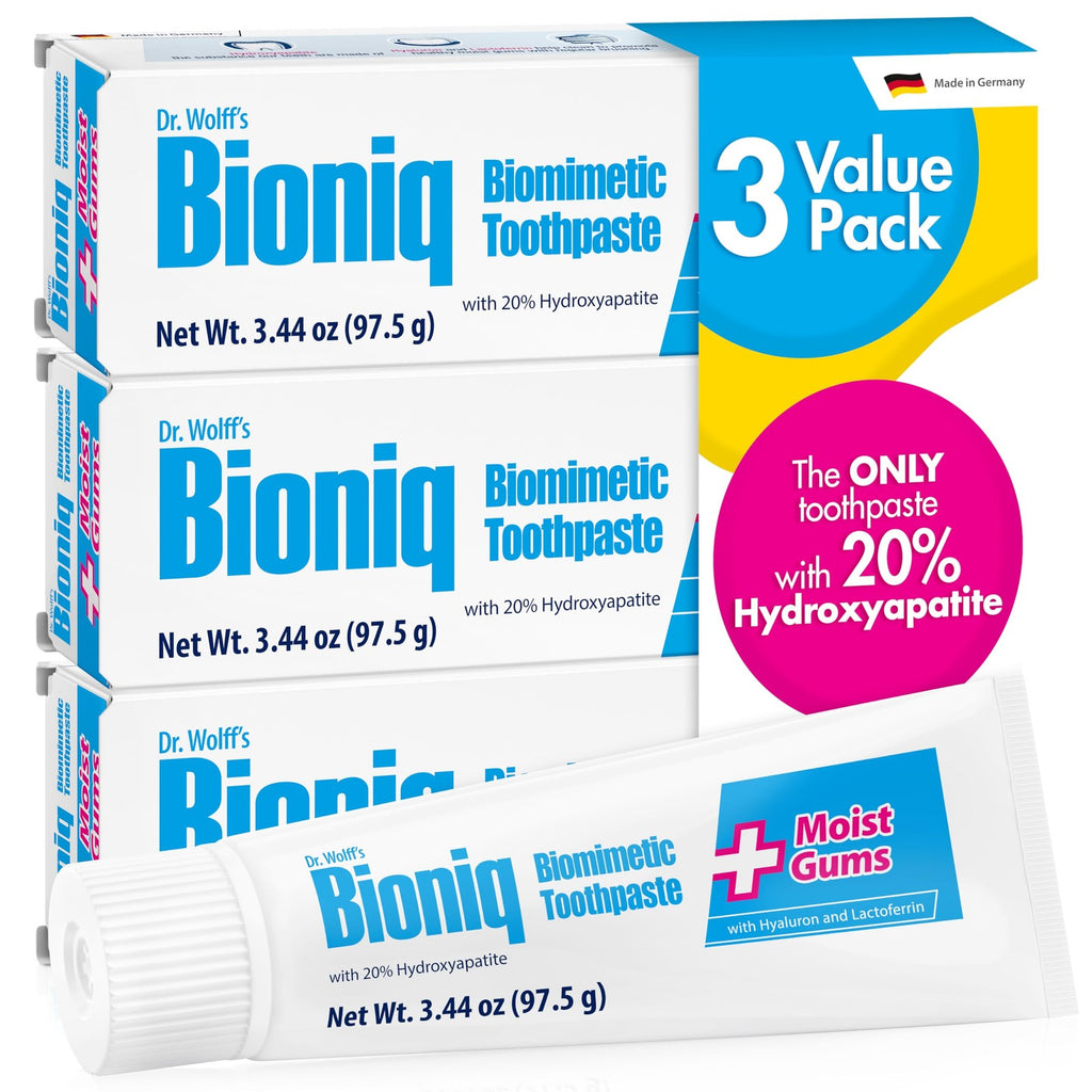 Hydroxyapatite Toothpaste Fluoride & SLS Free for Strong Enamel & Healthy Gums
