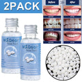 2PCS Moldable Tooth Gap Filler Glue - Temporary Dental Repair & DIY
