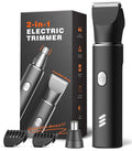 Men's Body Hair Trimmer Waterproof Electric Razor for Grooming