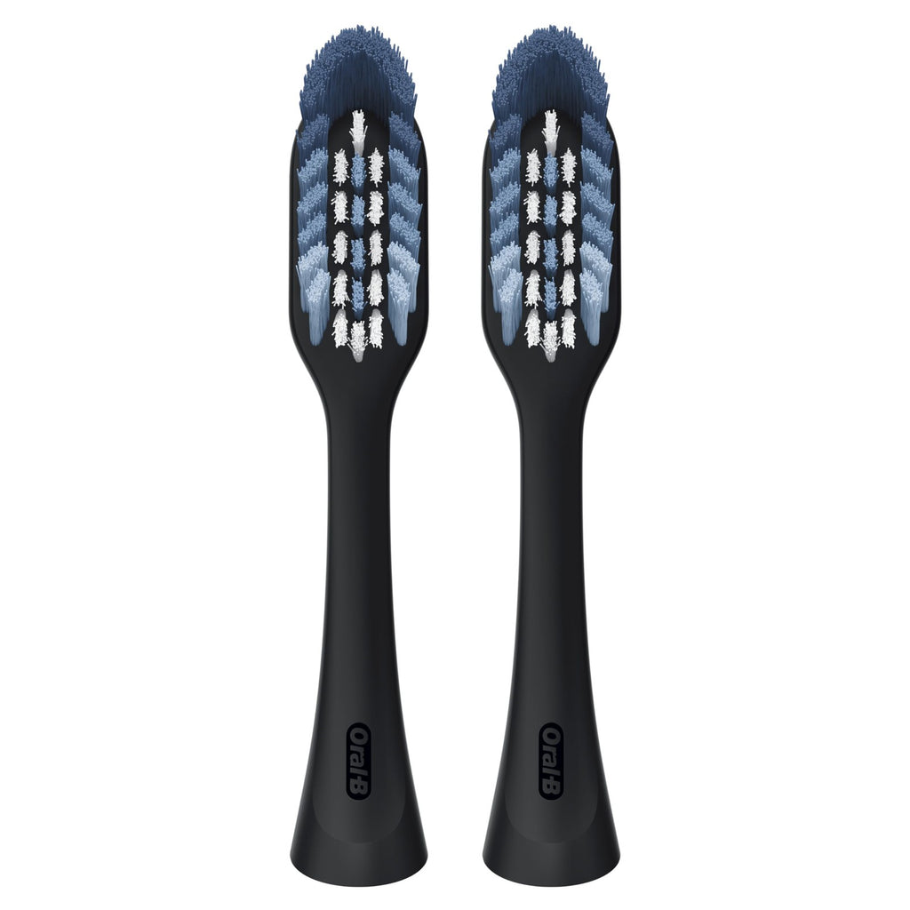 Oral-B Clic Toothbrush Replacement Heads - Pack of 2, Black