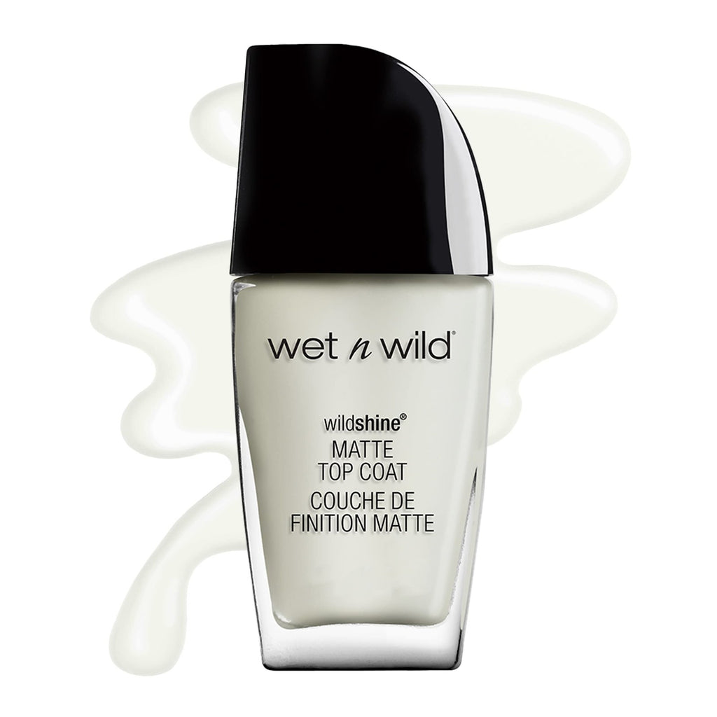 Wet n Wild Wild Shine Nail Polish with Matte Top Coat - 0.41 Fl Oz