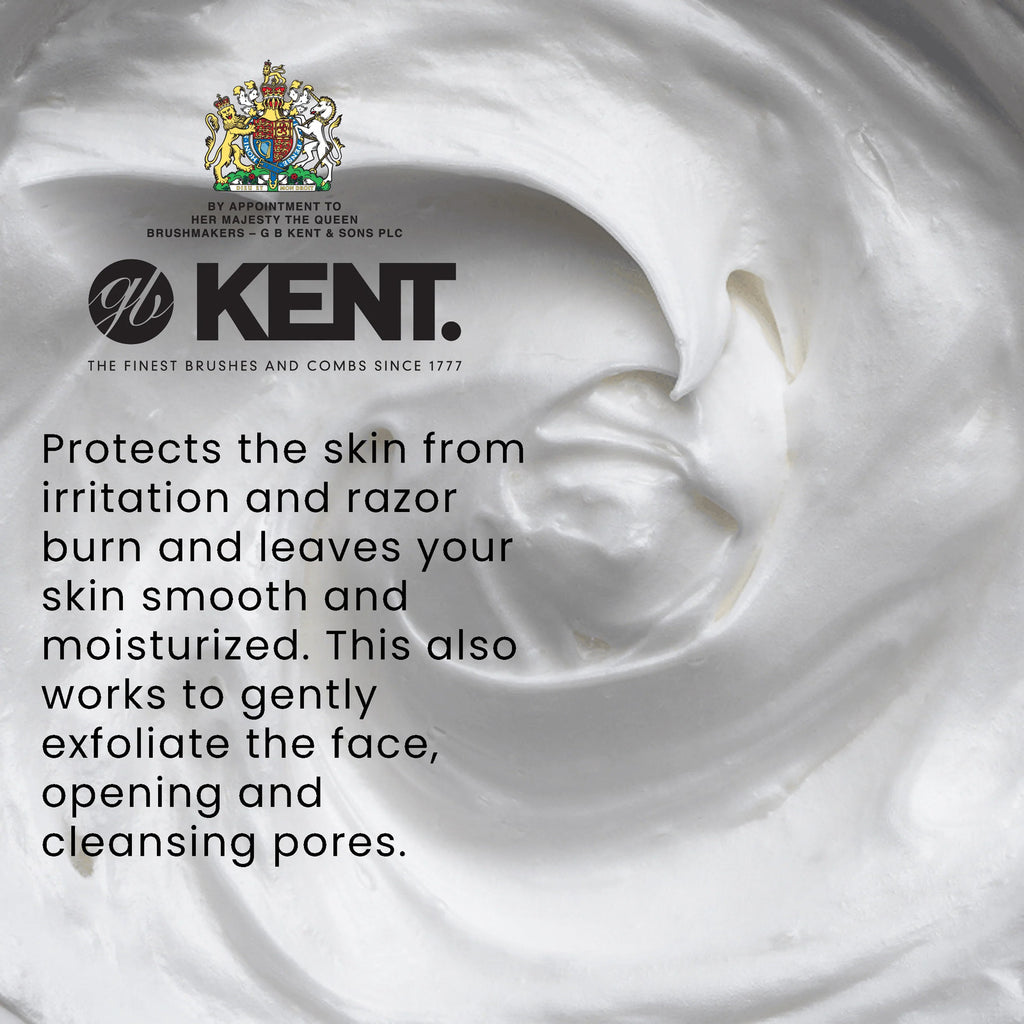 Luxury Menthol Shaving Cream - 125ml Cooling & Skin Conditioning