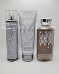 Bath & Body Works Ballet Nights Fragrance Body Mist Shower Gel & Body Cream Set of 3
