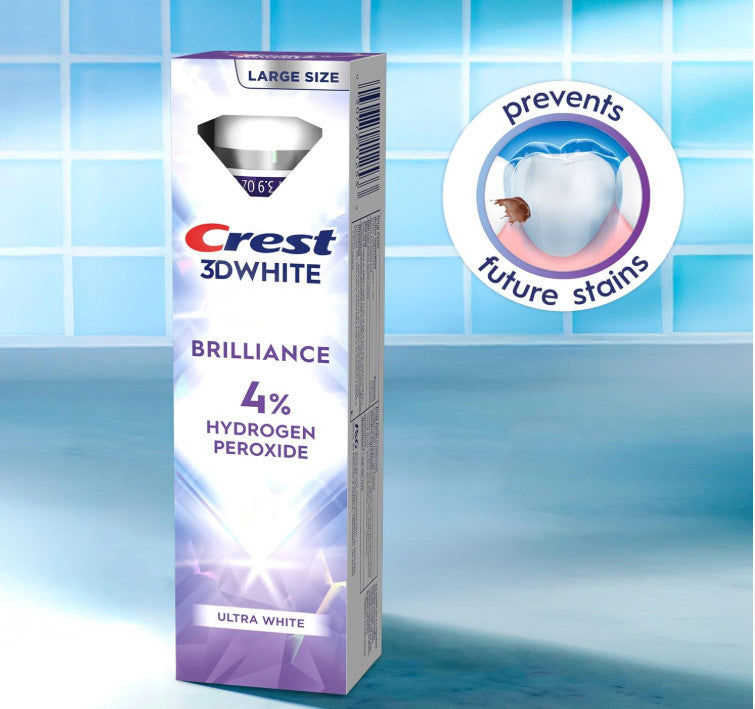 Whitening Toothpaste with Fluoride & Hydrogen Peroxide - 3.8 oz