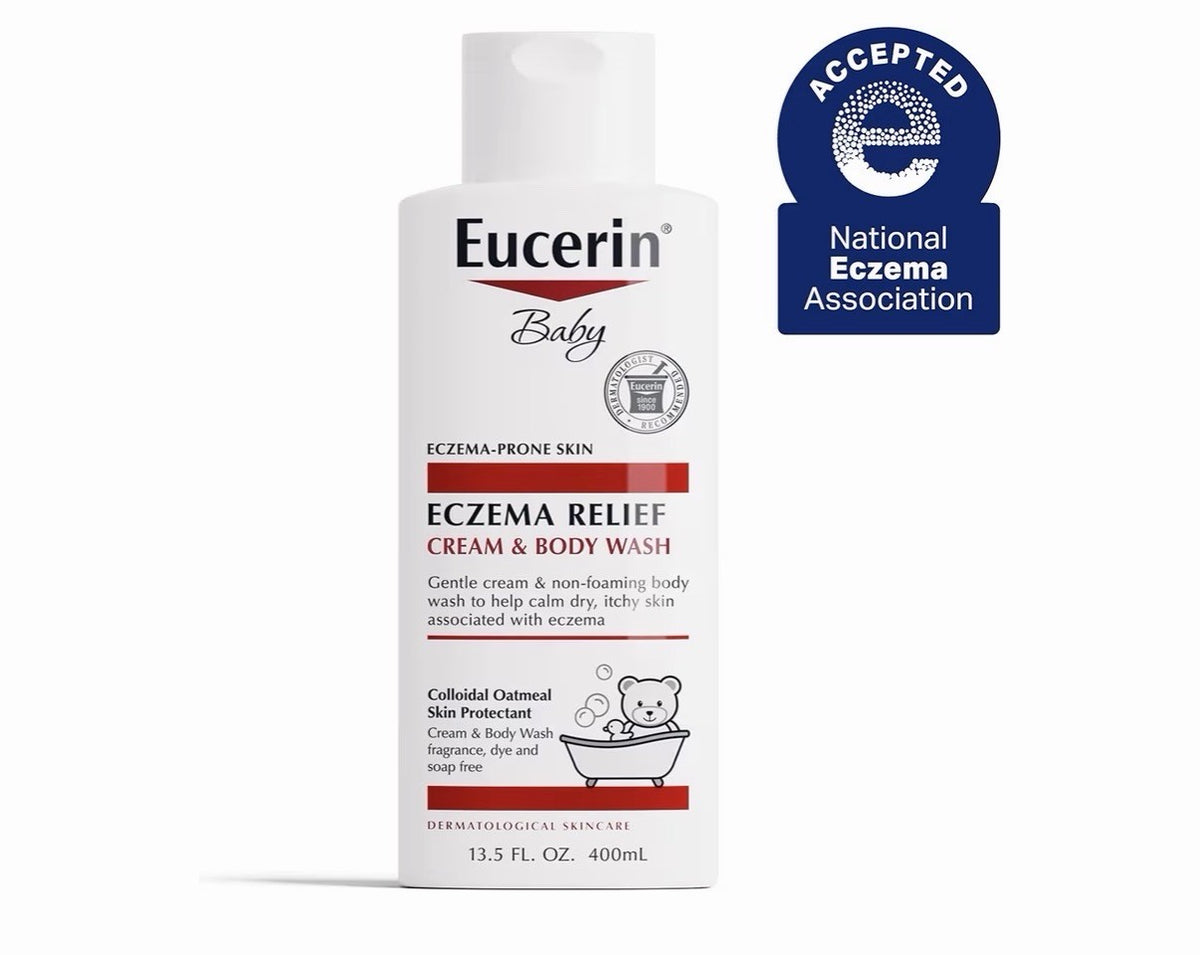 Eczema Relief Baby Body Wash Fragrance-Free for Sensitive Skin