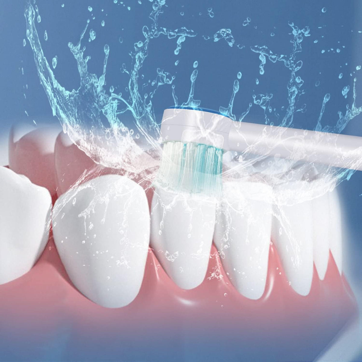 Water Flosser Replacement Tips for Waterpik & Compatible Oral Irrigators