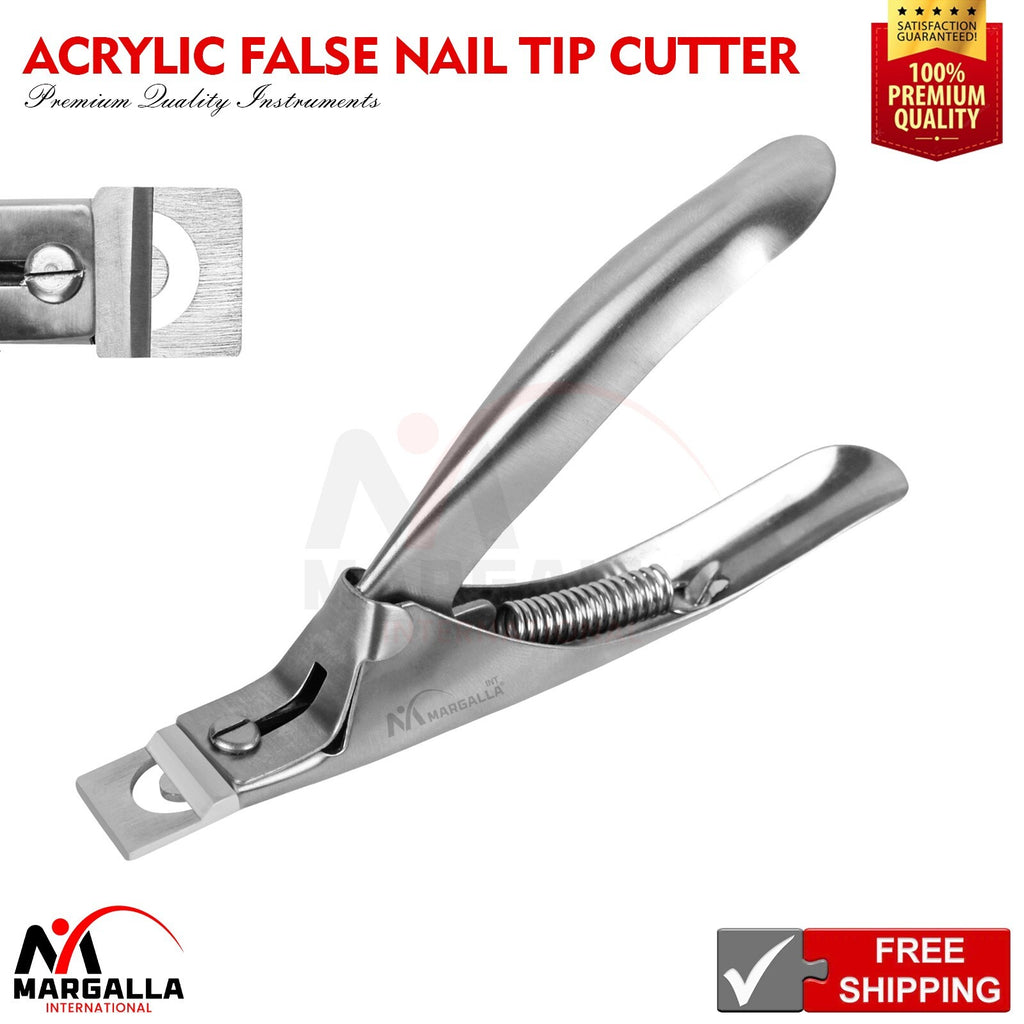 Acrylic False Nail Tip Cutter & Clipper - Manicure Nail Art Tool
