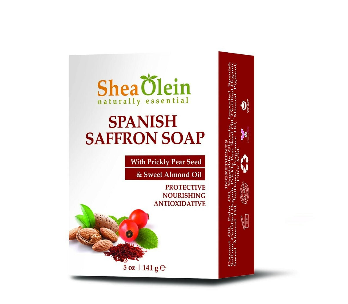 Assorted Shea Oil & Herbal Bar Soaps - Natural Moisturizing Skincare Set
