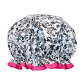 Reusable Waterproof Shower Caps for Women - Stylish & Comfortable Hair Protection