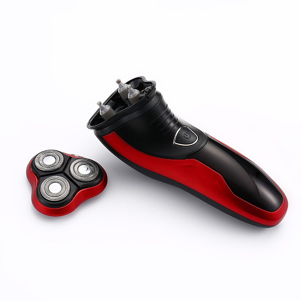 Men Waterproof Rotary Electric Shaver and Trimmer - Cordless Wet Dry 3D Shaving