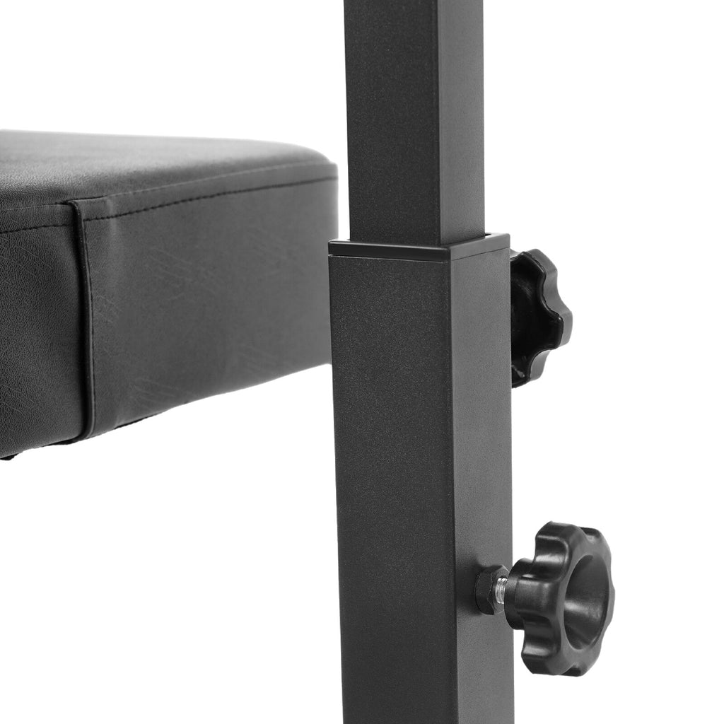 Adjustable Salon Chair for Hair Stylist with 180° Recline and Height Control