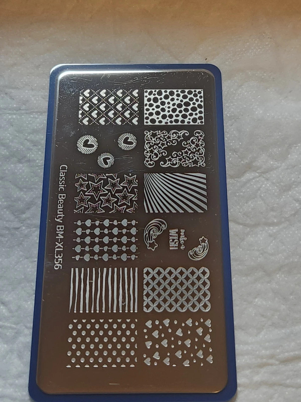 Nail Stamping Plate BM-XL356 - Creative Nail Art Design