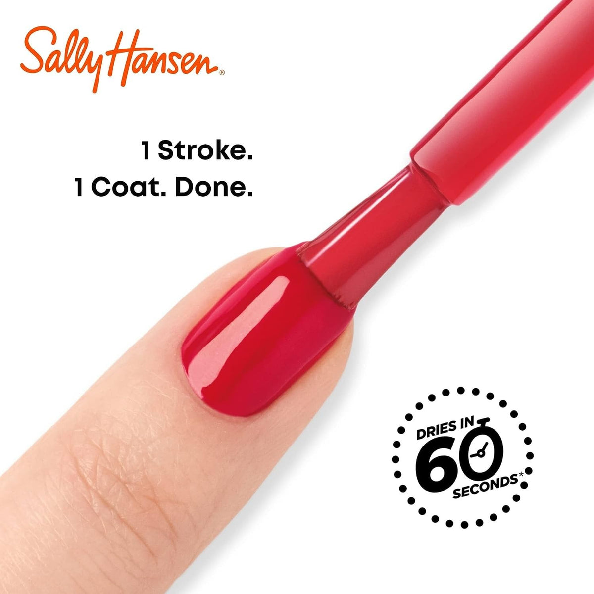 White Fast-Drying Nail Polish - 0.31 Fl Oz for Quick Touch-Ups