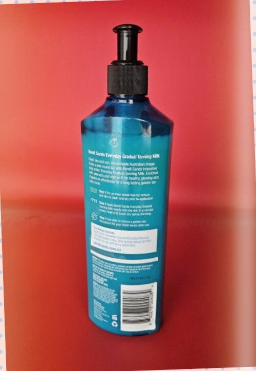 Gradual Tanning Milk Lotion - Self Tan Gold Cream, 13.2 Oz