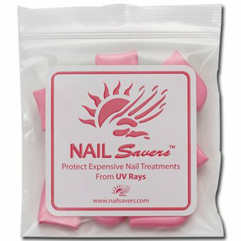 Nail Tips Protectors for Tanning - 10 Finger Tips Safety Bags