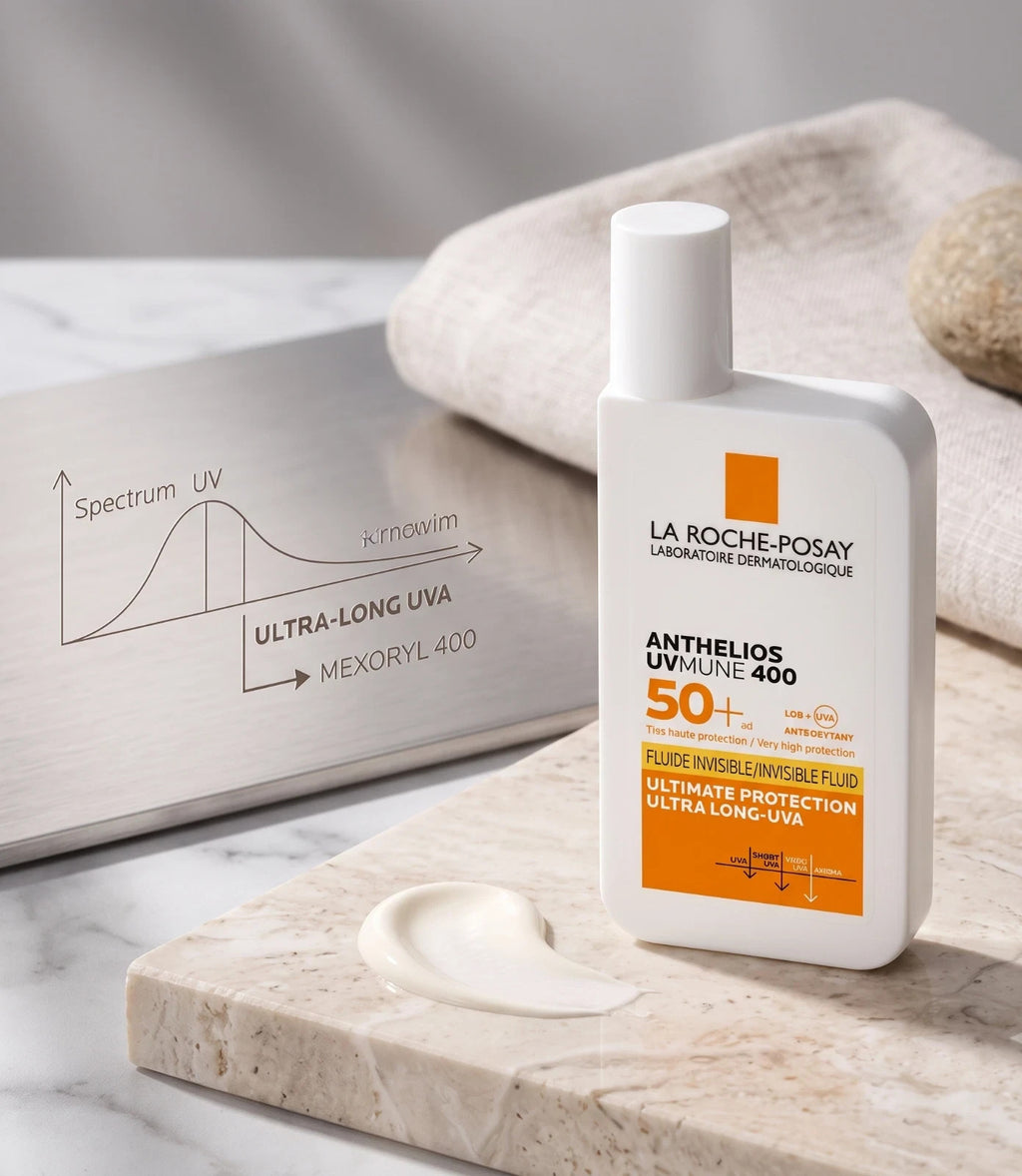 SPF50+ Sunscreen Fluid - Invisible Non-Greasy UV Protection 50ml