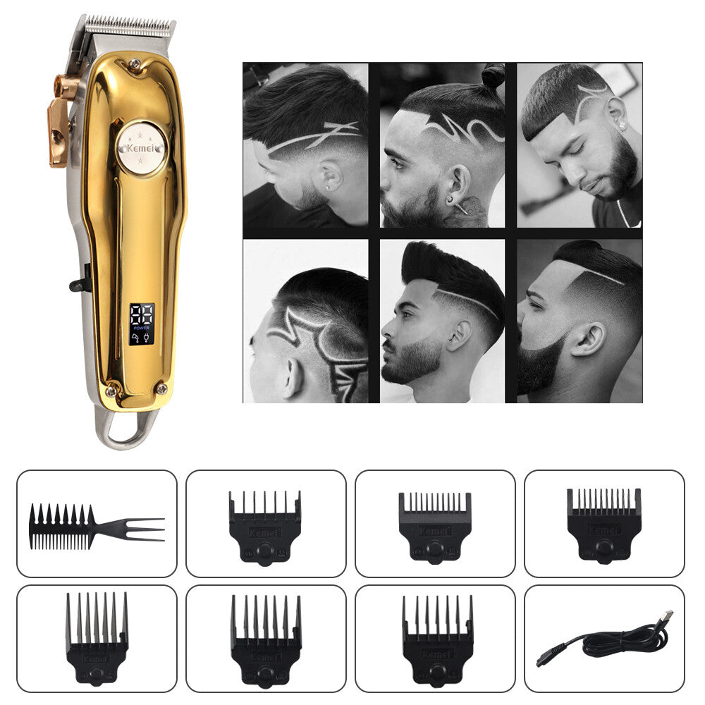 Professional Hair Clippers & Trimmer Kit for Men with Multiple Variants