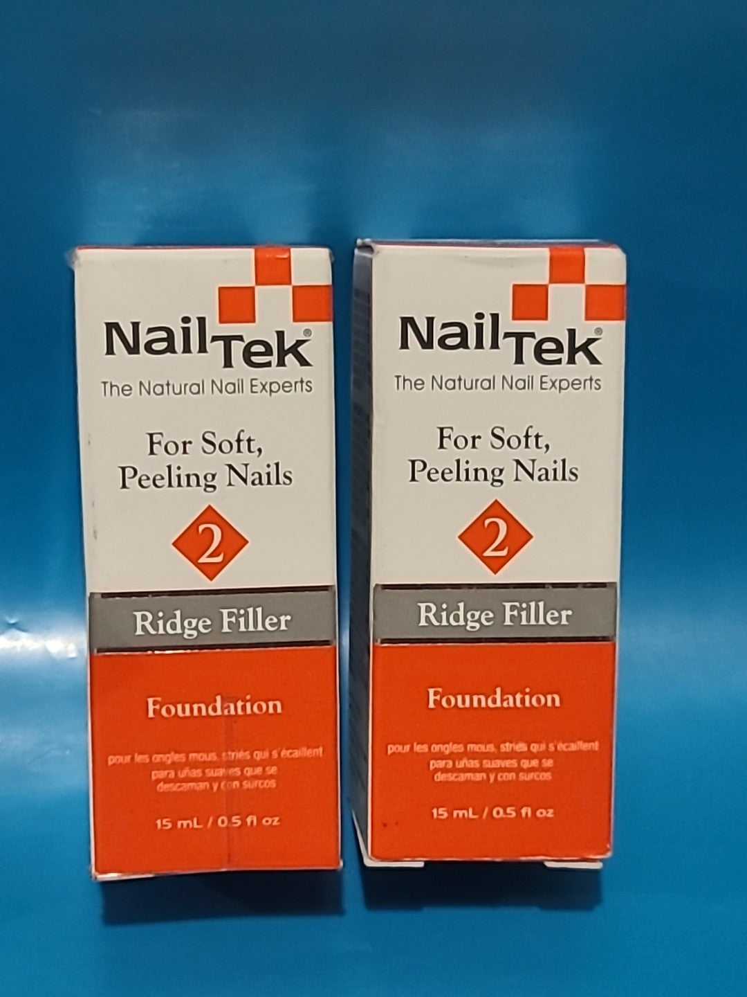 Nail Ridge Filler for Soft Peeling Nails - 3 Pack 0.5 Fl Oz Each
